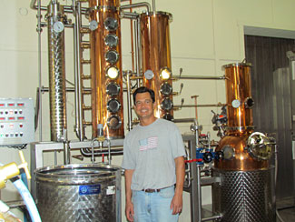 Alex Villicana, proprietor of Villicana Winery and Paso Robles Craft Distilling