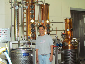 Alex Villicana, proprietor of Villicana Winery and Paso Robles Craft Distilling