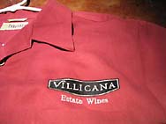 Villicana Winery Embroidered Tee Shirt